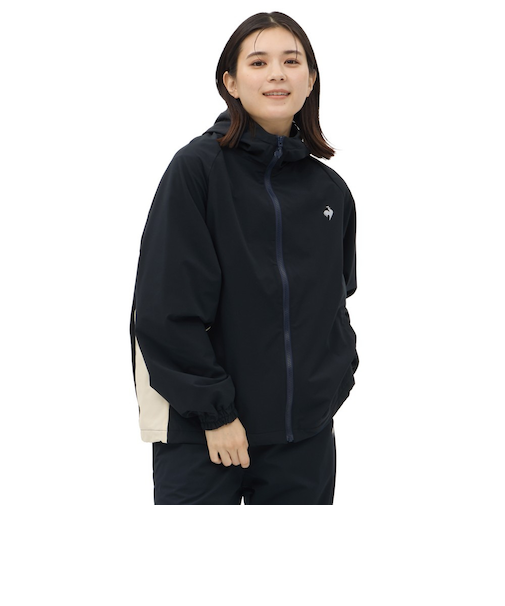 ルコックスポルティフ(lecoqsportif)裏起毛ウィンドブレーカージャケット LT5FWB30L NV00