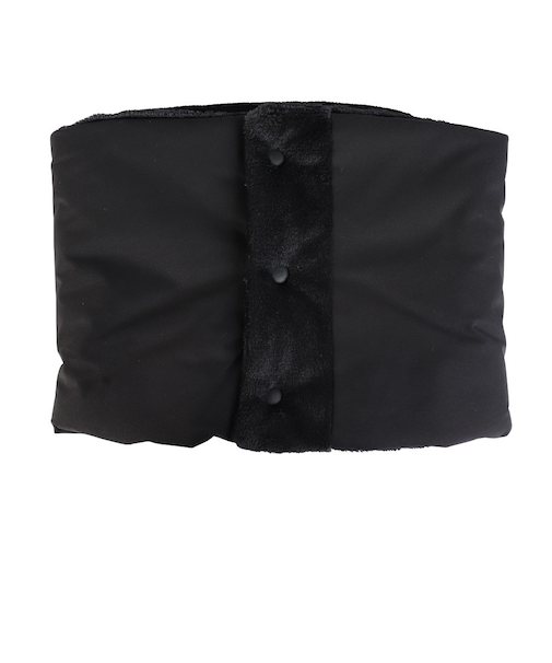 クー（Coo.）2フェイス リバーシブル ネックウォーマー 黒 ブラック 900CO5ST0032 BLK