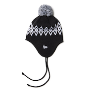 ニューエラ（NEW ERA）ニットキャップ ポンポンニット イヤーフラップ 14670002