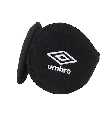 アンブロ（UMBRO）イヤーウォーマー 黒 ブラック UF5FNW07U BK 保温 防寒 防寒小物 あったか