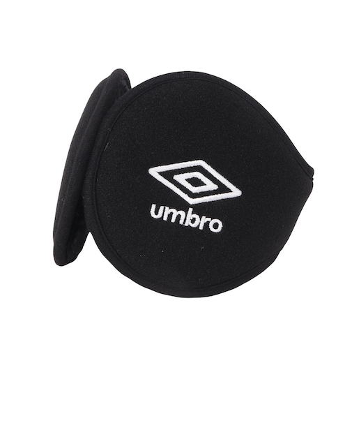 アンブロ（UMBRO）イヤーウォーマー 黒 ブラック UF5FNW07U BK 保温 防寒 防寒小物 あったか