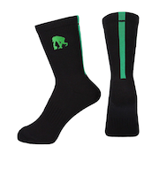 エゴザル（EGOZARU）バスケットボール ソックス ラインソックス 黒 EZAC-T2201