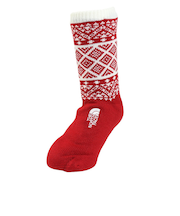 ザ・ノース・フェイス（THE NORTH FACE）靴下 ヌプシ ブーティ ソックスSE 赤 レッド S-Ｍサイズ NN82531 RD ギフト クリスマス