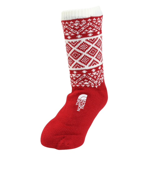 ザ・ノース・フェイス（THE NORTH FACE）靴下 ヌプシ ブーティ ソックスSE 赤 レッド S-Ｍサイズ NN82531 RD ギフト クリスマス