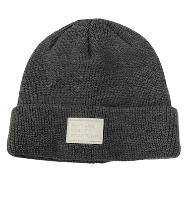 ライズ（RYZ）ニットキャップ ルーズニットカフワッチ チャコールグレー RZ20ST25FW0029 CGRY 帽子 ニット帽 防寒