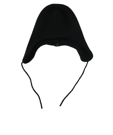 エルケクス（ELKEX）ニットキャップ イヤーカバーワッチ 黒 EKL5FA0033 BLK ニット帽 防寒 寒さ対策