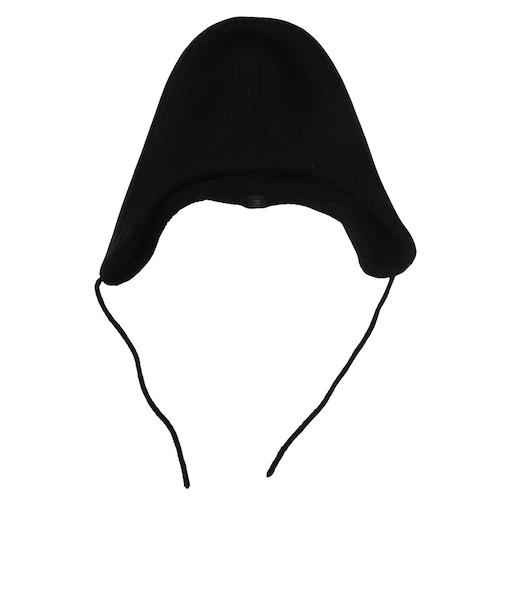 エルケクス（ELKEX）ニットキャップ イヤーカバーワッチ 黒 EKL5FA0033 BLK ニット帽 防寒 寒さ対策