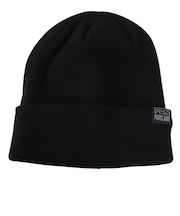 ライズ(RYZ)ニットキャップ ベーシックカフワッチ 黒 RZ20ST25FW0026 BLK 帽子 ニット帽 防寒