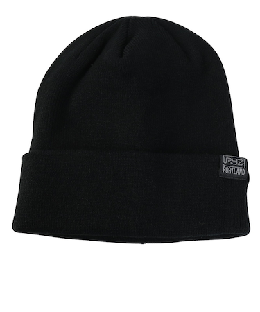 ライズ（RYZ）ニットキャップ ベーシックカフワッチ 黒 RZ20ST25FW0026 BLK 帽子 ニット帽 防寒