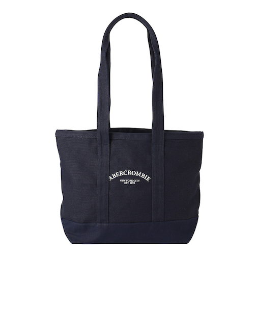 アバクロンビー&フィッチ(Abercrombie & Fitch)トートバッグ AAN A&F CLASSIC トート 紺 13L 8AW018-U3K キャ…