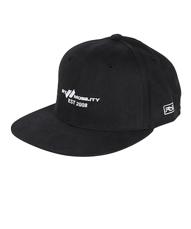 ライズ(RYZ)キャップ デザインワッペン ベースボール キャップ 黒 56-60cm RZ20ST25FW0021 BKXRE スポーツキャップ