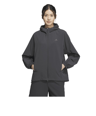 アディダス(adidas)Luxflow ルーズフィット ストレッチウーブン ジャケット IE684-KA0910