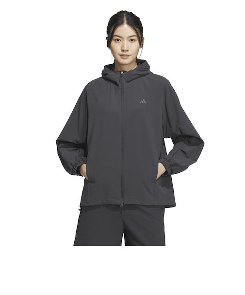 アディダス(adidas)Luxflow ルーズフィット ストレッチウーブン ジャケット IE684-KA0910