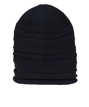 クー（Coo.）帽子 ニットキャップ ビッグワッチ 紺 ネイビー 897CO5ST0024 NVY