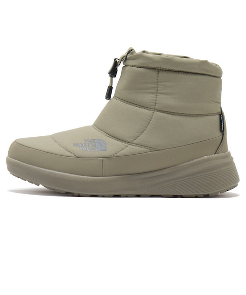 ザ・ノース・フェイス(THE NORTH FACE)ブーツ カジュアルシューズ ヌプシ ブーティ ウォータープルーフ VIII ショート ベージュ NFW52…