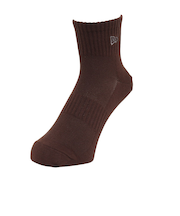 ニューエラ（NEW ERA）靴下 スニーカー丈 ソックス BROWN/CH ブラウン 23-25cm 14886684 抗菌 防臭