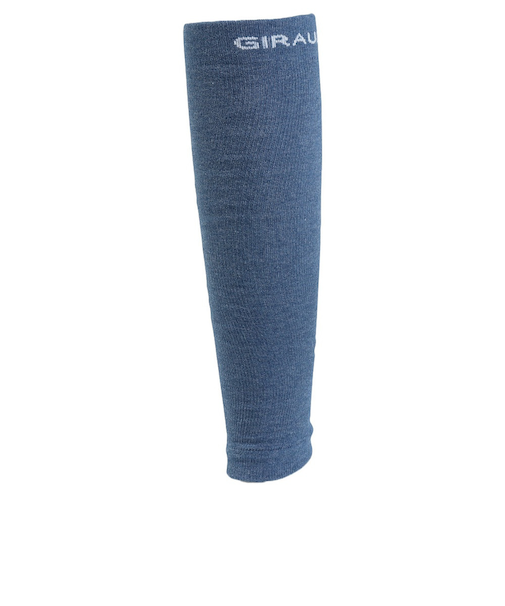 レッグウォーマー 紺 Lサイズ WG5F0017-WA900-GRGSA 34cm丈 防寒 シンプル