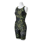 ミズノ（MIZUNO）水着 アクアフィットネス用水着 レディース 水泳 オールインワン Stroke ONE 撥水 黒 ブラック S-LLサイズ N2JGC8…