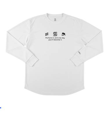 エゴザル（EGOZARU）バスケットボールウェア RSスリーロゴ ロングスリーブTシャツ 瀬川選手 ERAL99ULS003RSC002