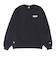 リーフ（REEF）ヘリテージ ウォッシュド クルーネック スウェット RFSWM2520-BLK