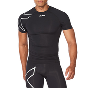ツー・タイムズ・ユー(2XU)PWXコンプレッション ショートスリーブトップ MA6399A-BLK/SIL
