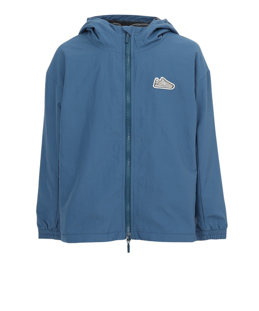 ニューバランス（new balance）ジュニア シューパッチウインドジャケット 裏起毛 ABJ55564DAL