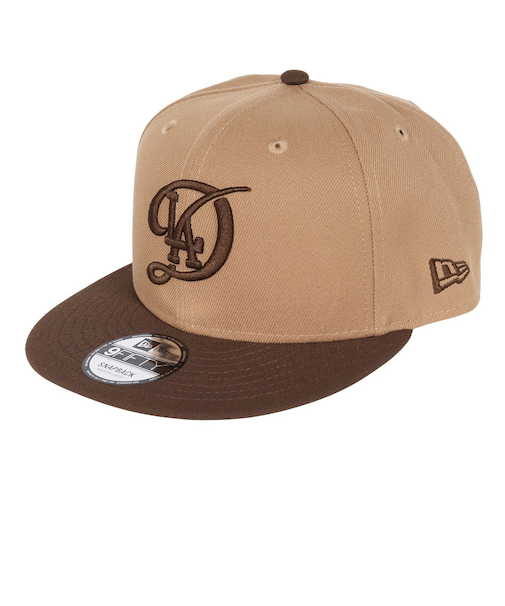 ニューエラ（NEW ERA）キャップ 950 ロサンゼルス・ドジャ―ス カーキ Mサイズ(57-61cm) 14881949 スポーツキャップ