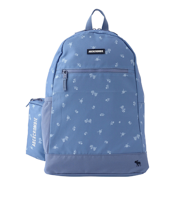 アバクロンビー&フィッチ(Abercrombie & Fitch)リュック AAN A&F PENCIL BAG バックパック ポーチ付き 青 14L 9AW…