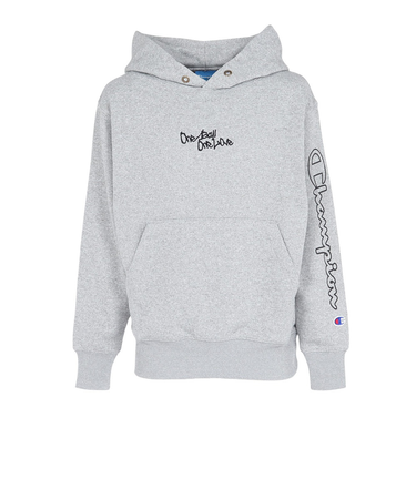 チャンピオン(CHAMPION)バスケットボールウェア ジュニア ミニ フーデッドスウェットシャツ CK-CB117 070