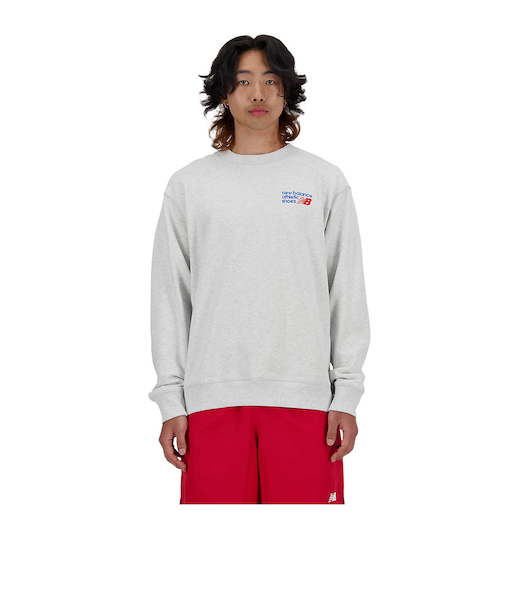 ニューバランス（new balance）アスレチックス プレミアムロゴスウェットクルーネックシャツ MT41547AHH