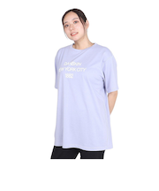 ダンスキン(DANSKIN)プリント ロングレングス 半袖 ビッグTシャツ DC724306 SV