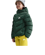 ナイキ（NIKE）ジュニア Therma-FIT ルーズフィット パファー ジャケット HQ4976-323