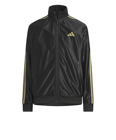 アディダス（adidas）キッズ STADIUM GOLD ルーズフィット トリコット ウォームアップ ジャケット IS068-JZ3521