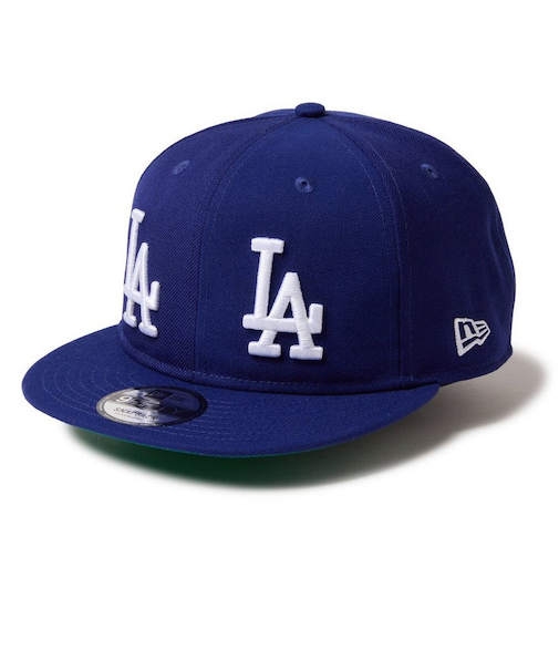 ニューエラ(NEW ERA)キャップ 950 ソフトバックラム MLB ダブルロゴ ロサンゼルス・ドジャース クーパーズタウン 青 14667802