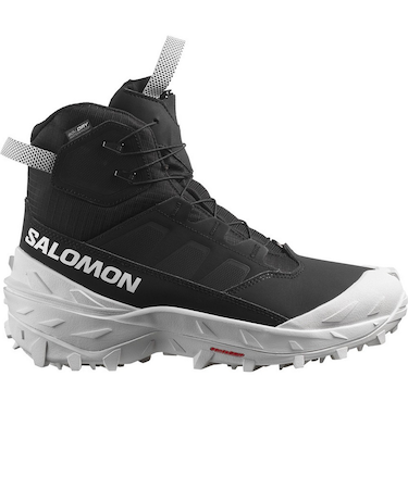サロモン（SALOMON）スノーシューズ スノトレ クロストレック パウダー ウォータープルーフ ブラック L47569700 ブーツ 防水 ハイカット