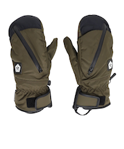 セッションズ(SESSIONS)ウインター ジッパーミトングローブ 25020302 KHAKI