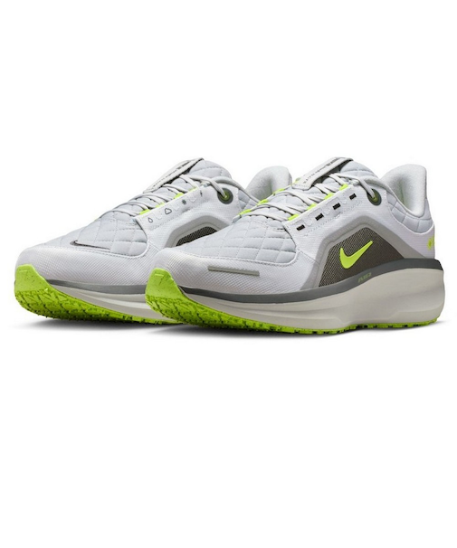 ナイキ(NIKE)ランニングシューズ ジョギングシューズ エア ウィンフロー 11 GTX グレー グリーン FQ1358-005 スニーカー