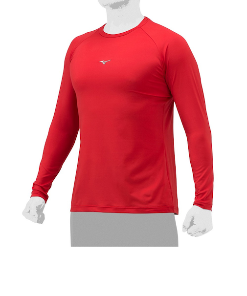 ミズノ(MIZUNO)野球 アンダーシャツ ローネック長袖 12JAAP1062