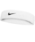 ナイキ（NIKE）スウッシュ クラシック ヘッドバンド ホワイト×ブラック BN1000-101