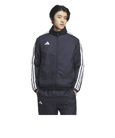アディダス(adidas)スリーストライプスルーズフィット中わた入りウインドジャケット IS425-JZ8770
