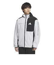 アディダス(adidas)アダプテーション レギュラーフィット ストレッチ ウーブン フード付き フルジップ トラックトップ Z4786-KA1239