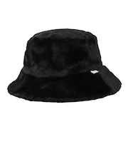 エルケクス（ELKEX）帽子 イヤーカバーショートファーハット 黒 EKL5FA0035 BLK バケットハット ボア素材 防寒