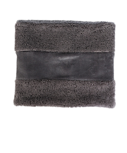 クー(Coo.)リバーシブル ボーダーネックウォーマー チャコールグレー 900CO5ST0034 CGRY 防寒小物