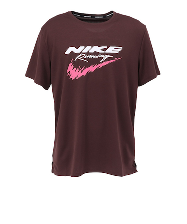 ナイキ(NIKE)ドライフィット UV ランニング マイラー ショートスリーブ トップス HV2136-652