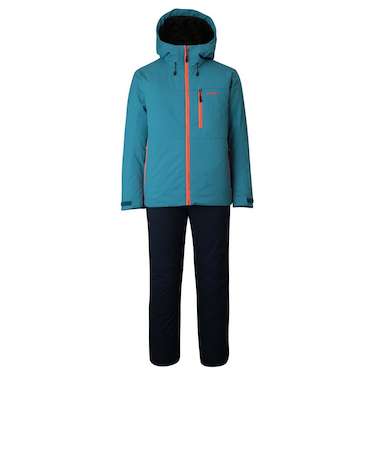 フェニックス(PHENIX)スキーウエア ソリッドカラーツーピース 上下セット PSM252P41TURQUOISE BLUE