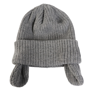 ライズ（RYZ）イヤーカバーニットキャップ グレー RZ20ST25FW0027 GRY ニットキャップ ニット帽 イヤーフラップ 耳当て付き