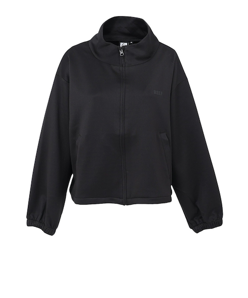 リーフ（REEF）テック クロップト ジップアップ ジャケット RFJKL2502-BLK