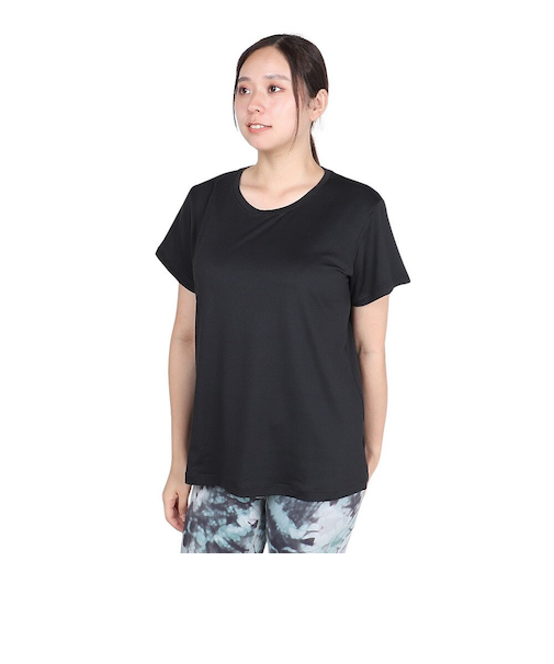 ダンスキン（DANSKIN）オールデイアクティブ ライト 半袖 Tシャツ DC724112 K