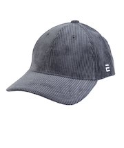 エルケクス(ELKEX)キャップ Eロゴコーデュロイキャップ チャコールグレー 55-59cm EKM5FA0028 CGRY スポーツキャップ
