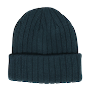 クー(Coo.)帽子 ニットキャップ ベーシックボリュームリブワッチ 緑 グリーン 897CO5ST0026 GRN